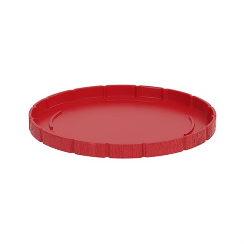 Lider Round Small Pot Stand - Red #343970