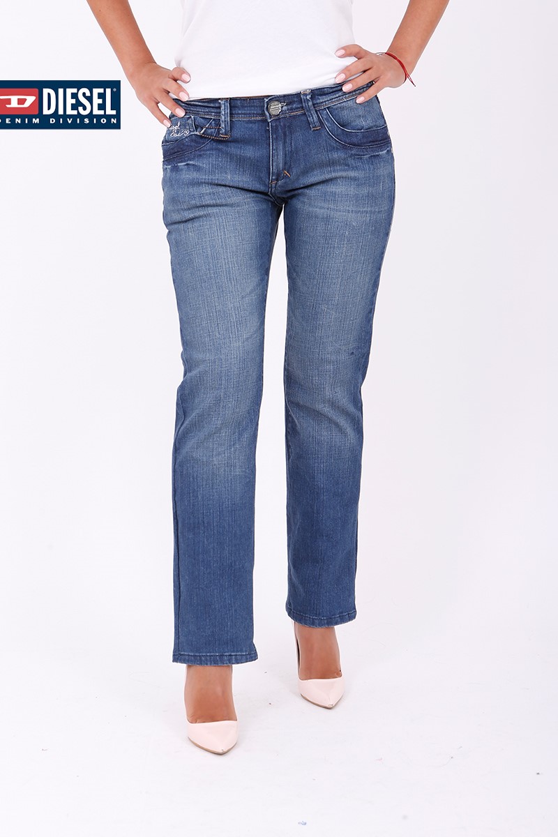 Women's jeans Blue J8541FT