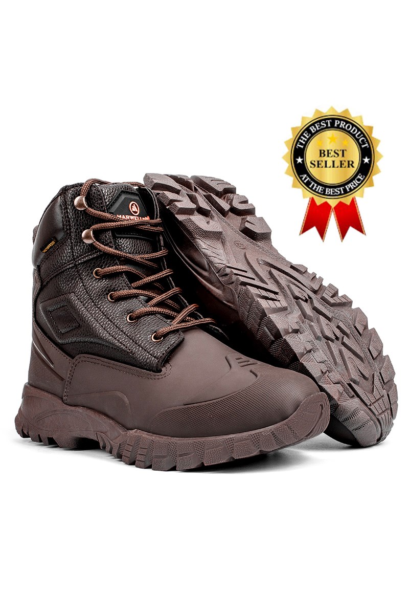 MARWELLS Men's outdoor boots - Dark brown 20230918005
