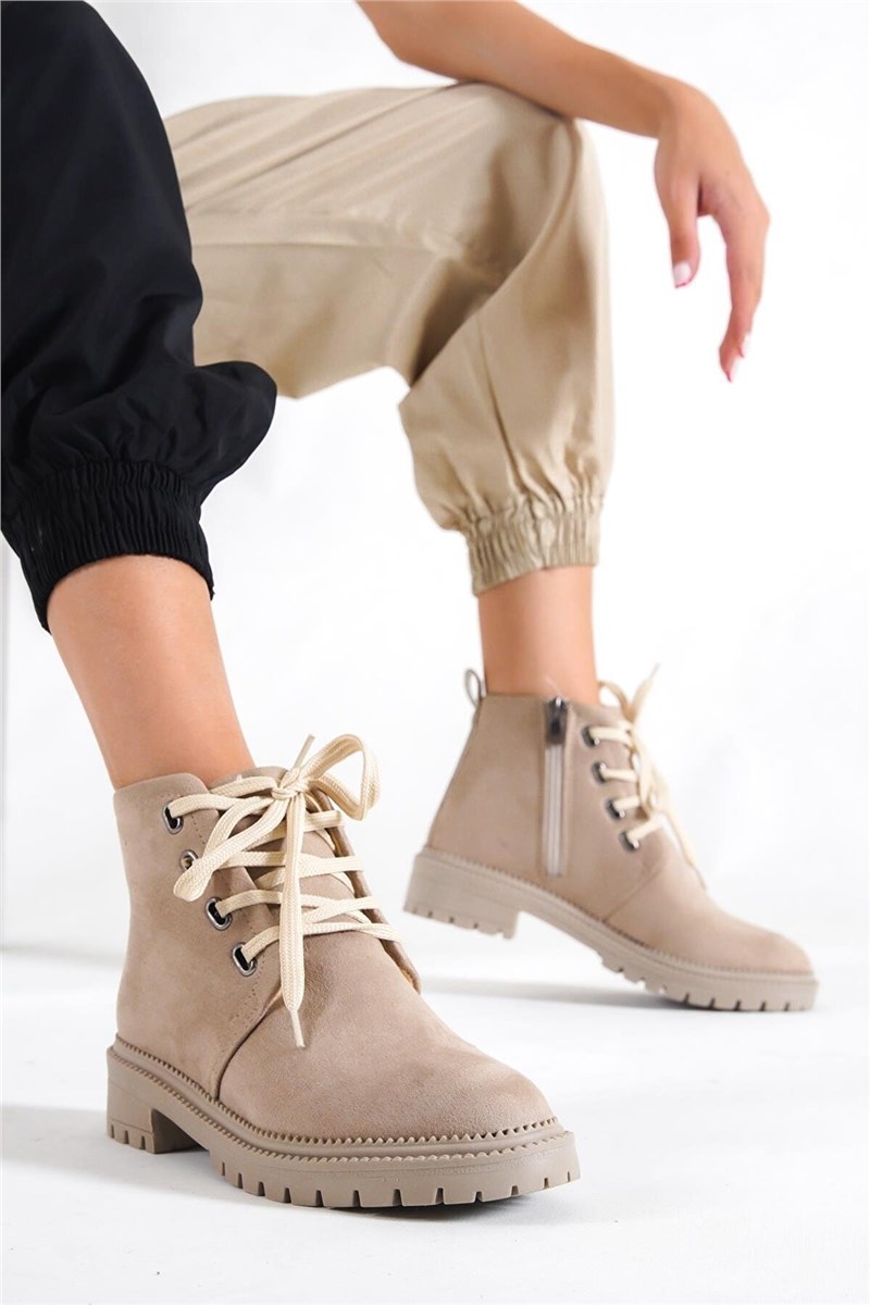 Women's Suede Boots - Navy #384717