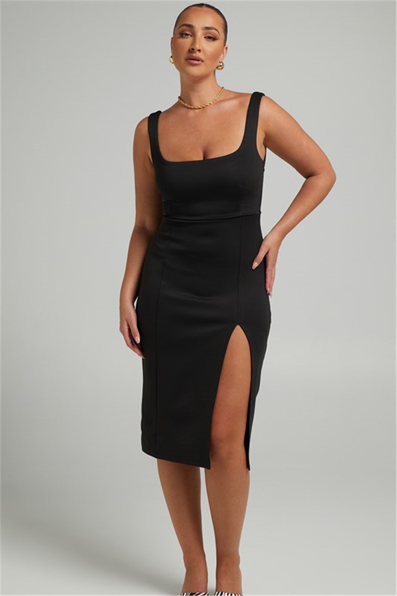 Women's dress MG1423 - Black #327763