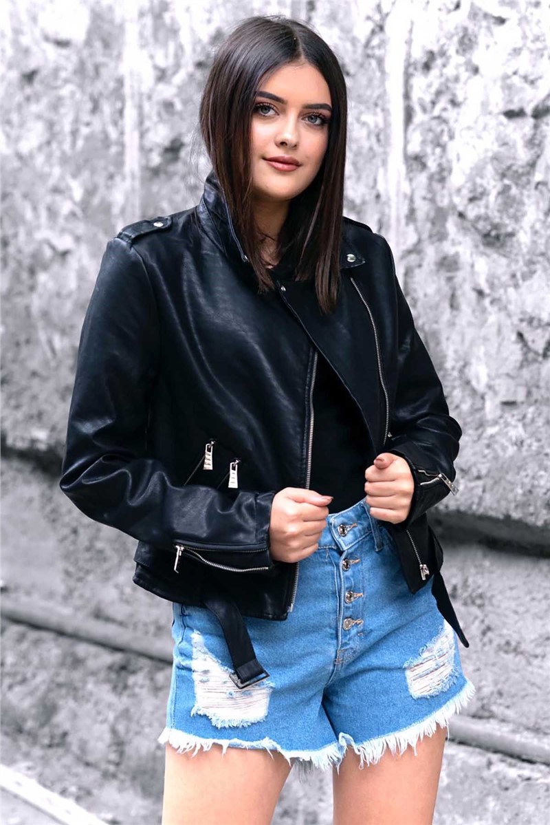 Girl jacket zipper side store