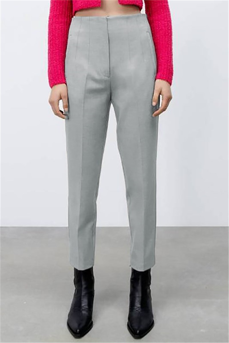 Women's trousers MG1331 - Light gray #326902