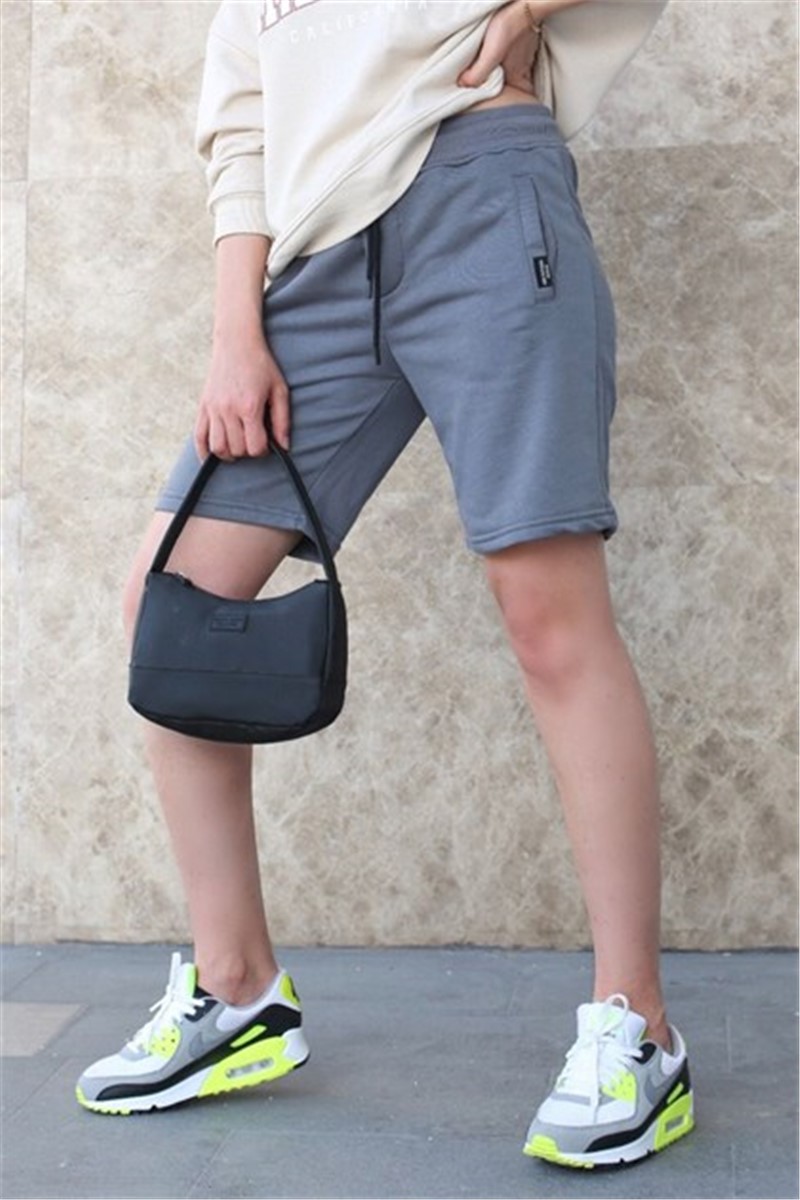 Ženske kratke hlače MG1171 - Sive 306649