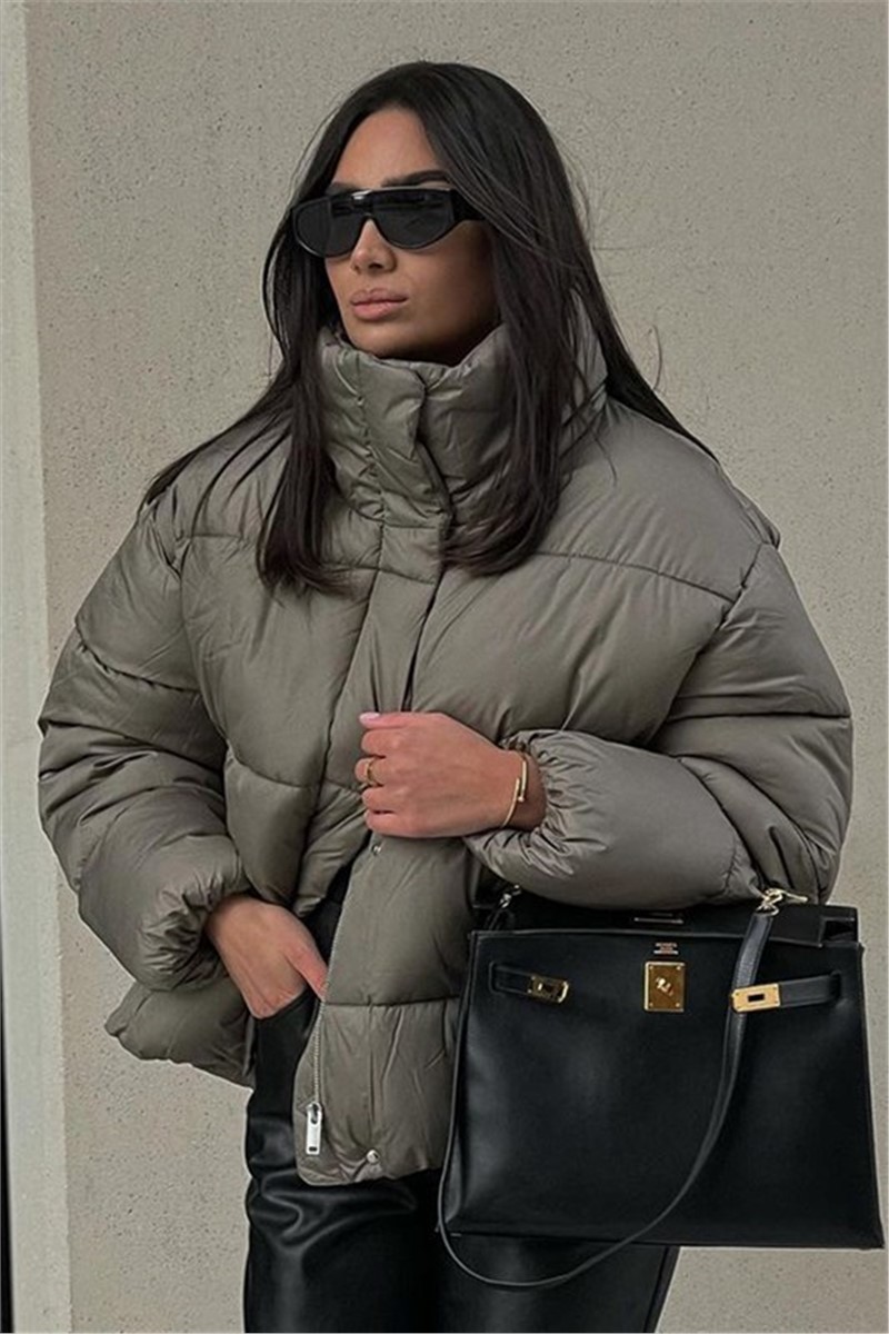 Women's jacket MG1282 - Dark gray #320183