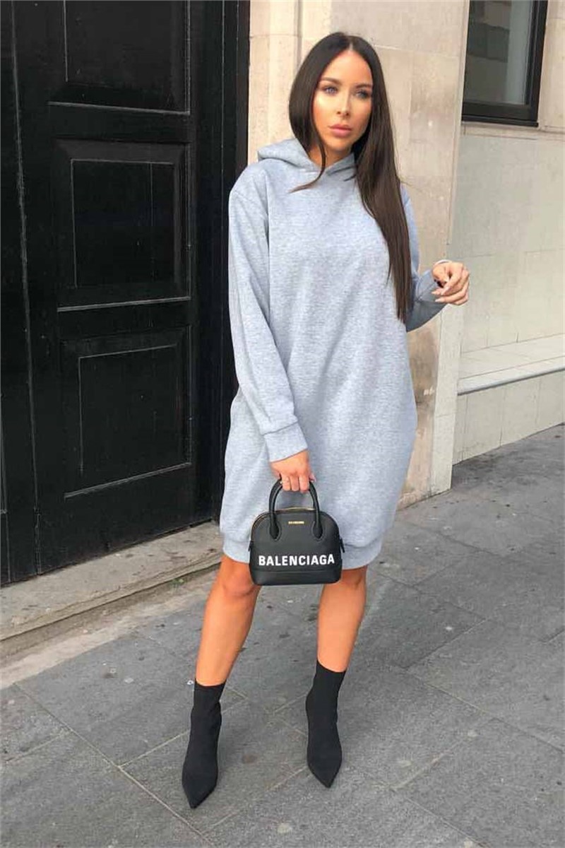 Madmext Women's Dress - Grey #286742