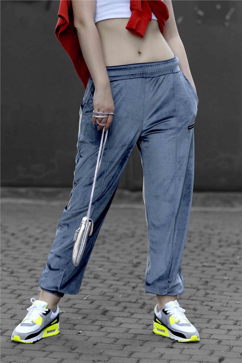 Pantaloni sportivi da donna MG305 - Grigio 288671