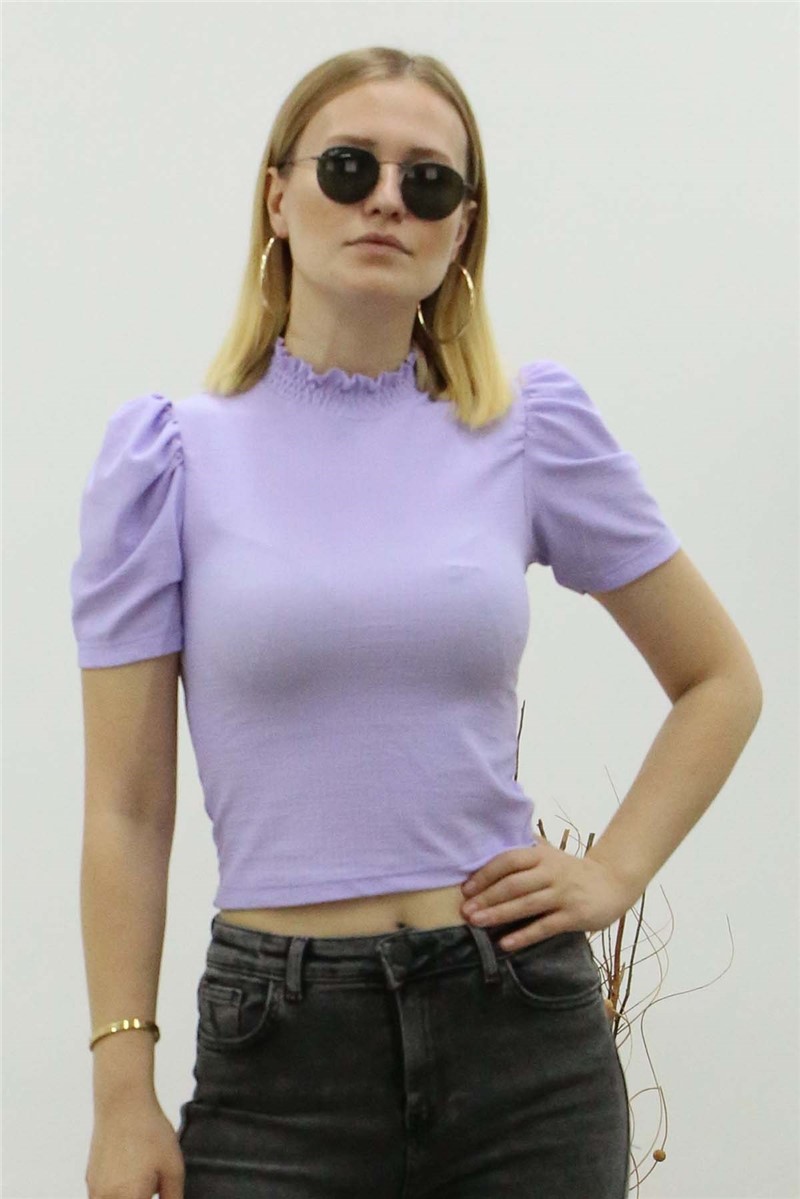 Mad Girls Women's Crop Top - Lilac #288643