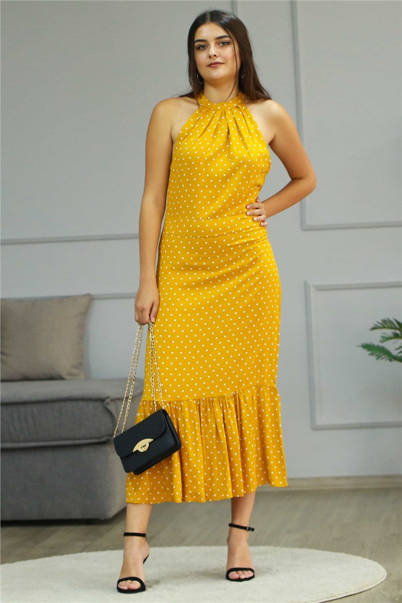 Ženska haljina MG660 - žuta 289284