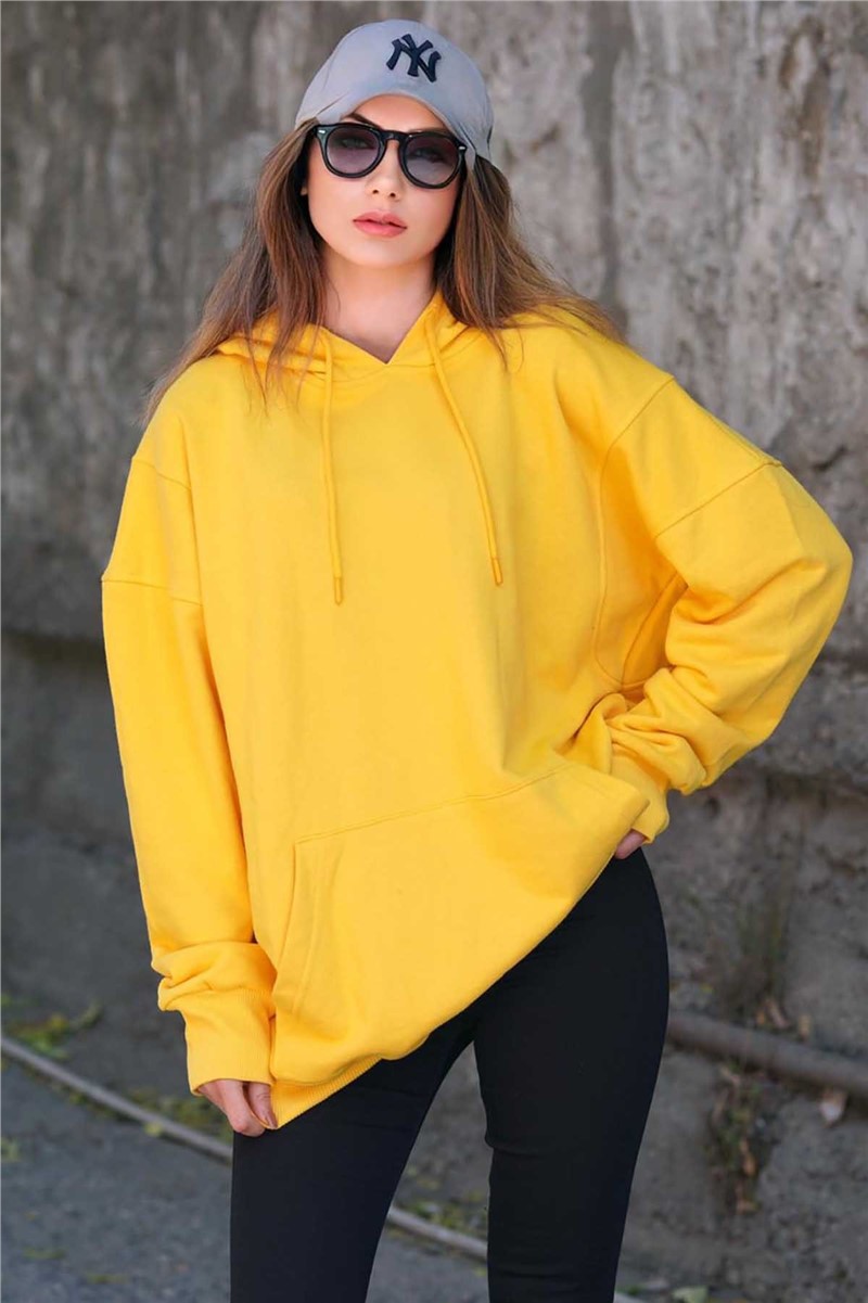Madmext Women's Sweatshirt - Yellow #289705