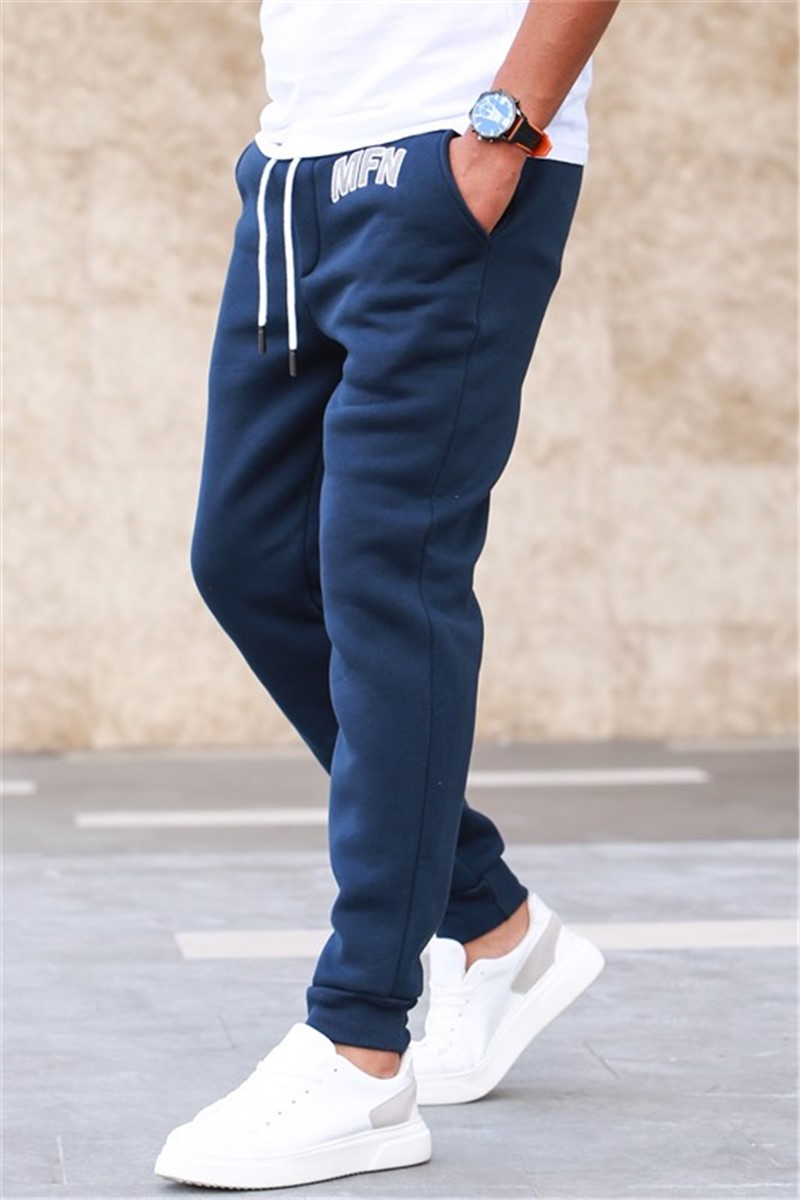 Madmext Men's Jogger - Dark Blue #319611