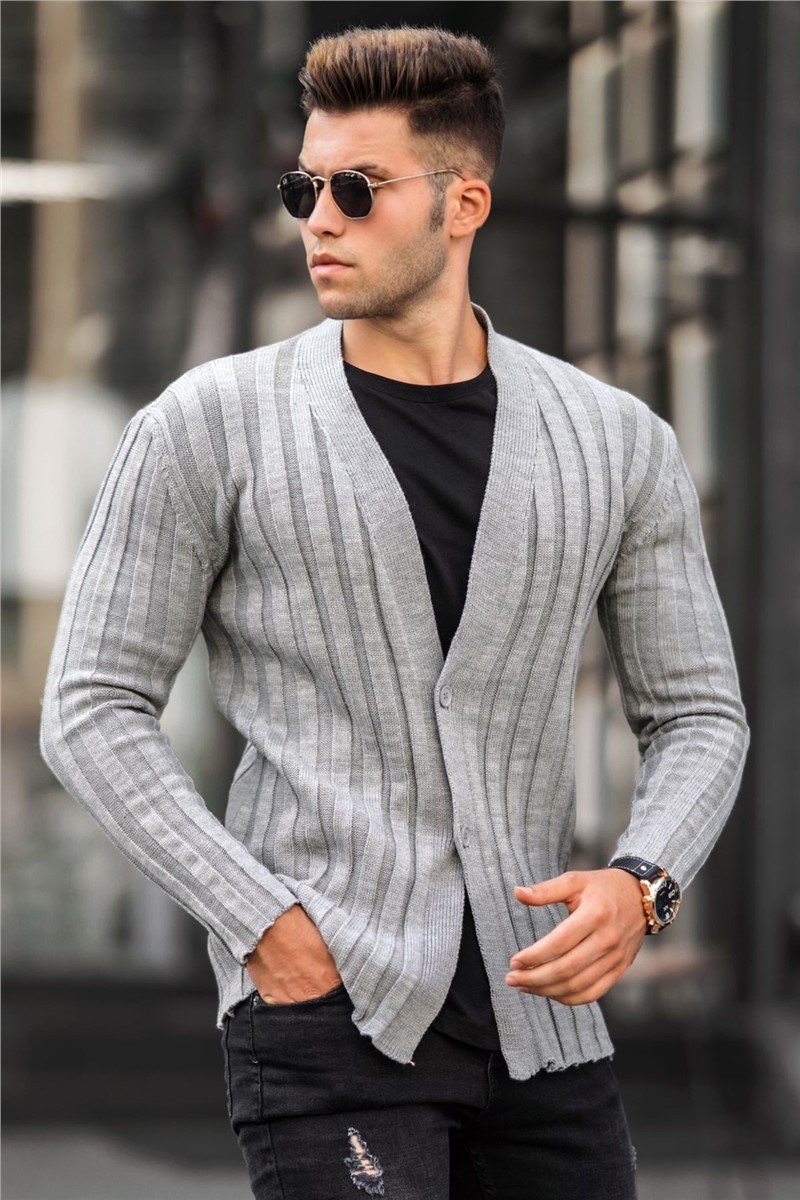 Men's vest - 5192 - Light gray # 310601