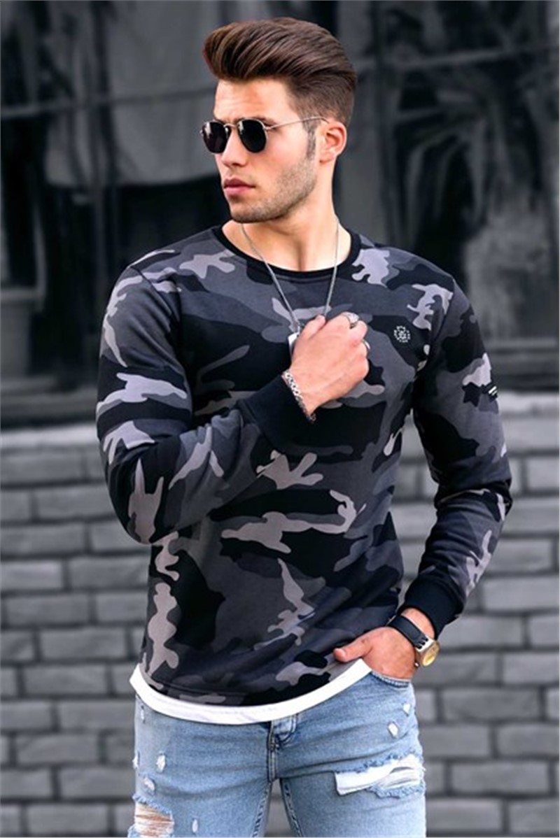 Men's Sweatshirt - Dark Grey #292727