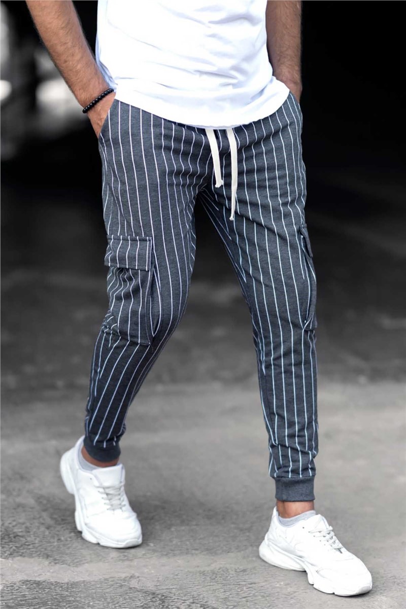 Madmext Jogger masculino  - cinza #289446
