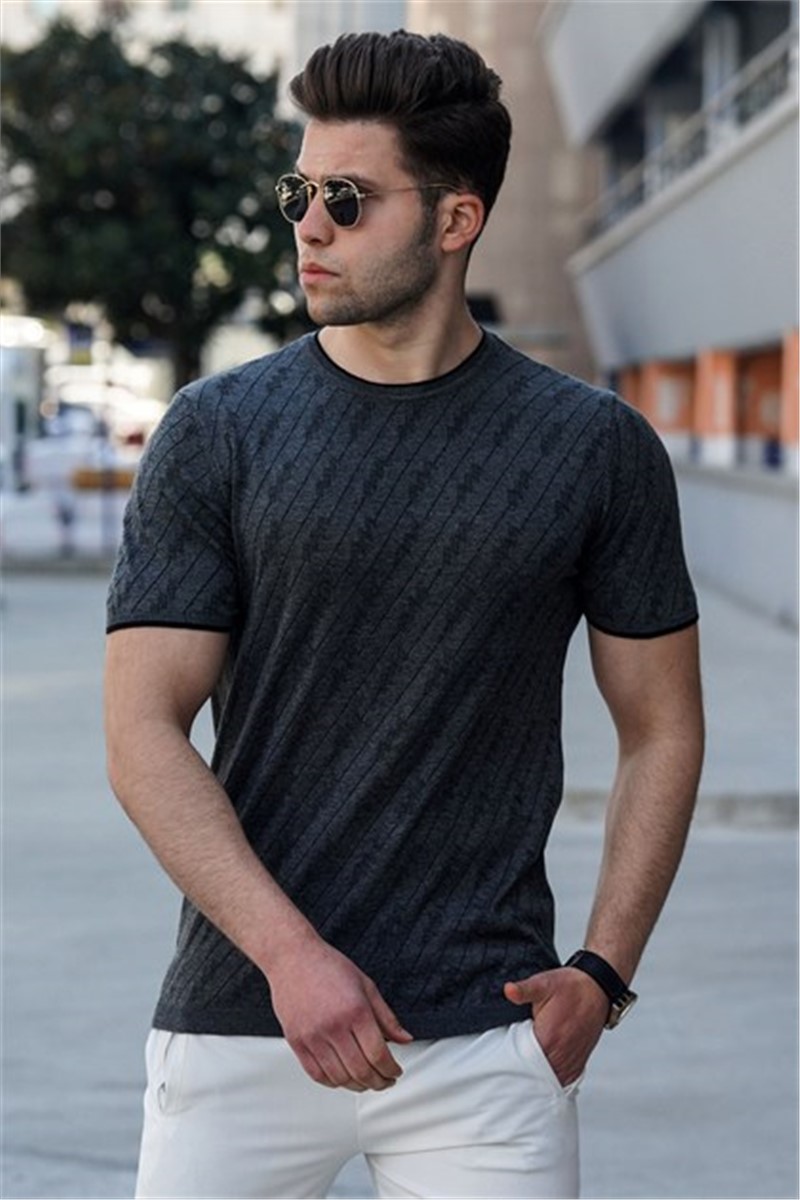 T-shirt uomo 5119 - Antracite 303793