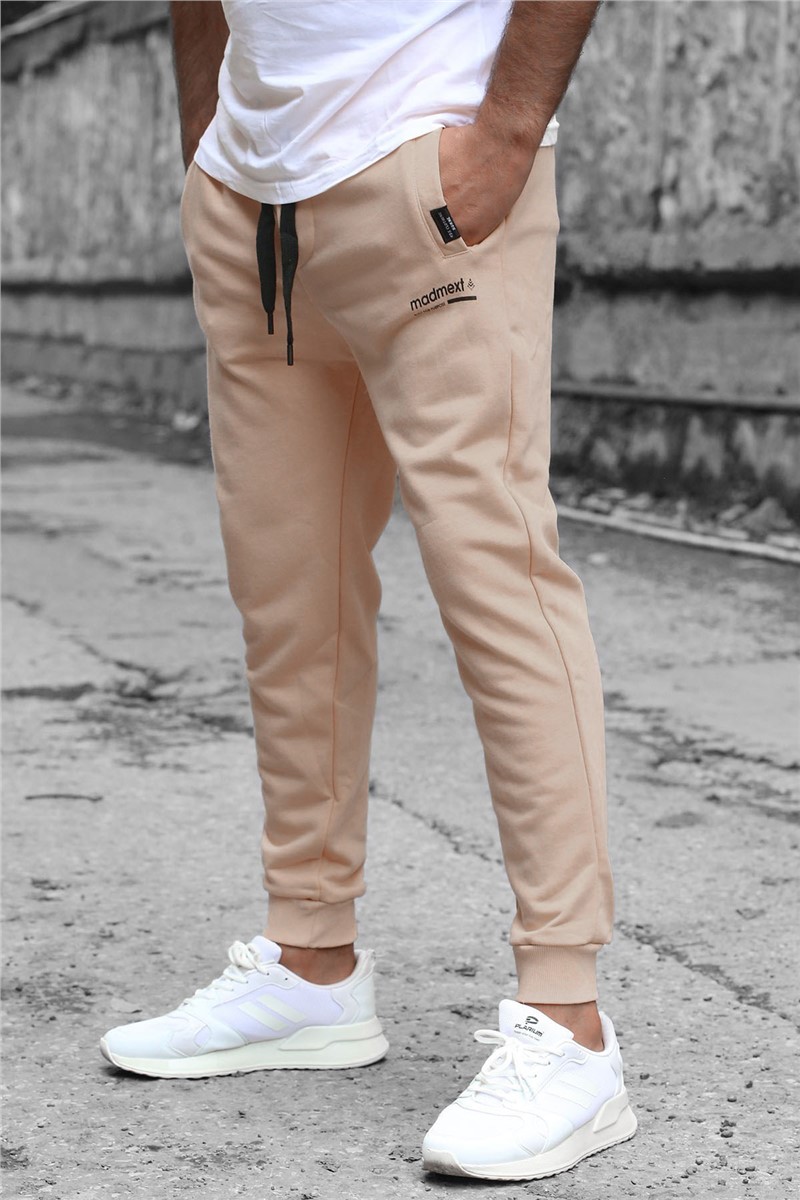 Madmext Men's Jogger - Beige #290463