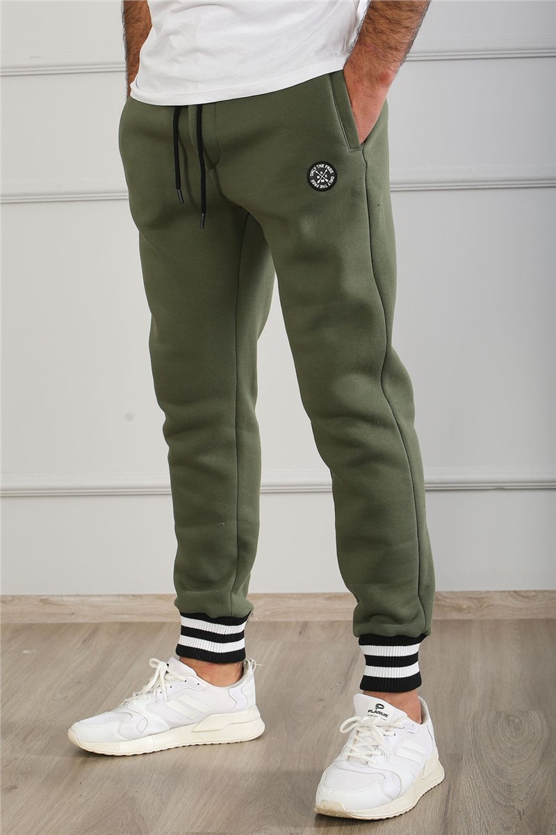 Pantaloni sportivi da uomo 9443 - Cachi 290111