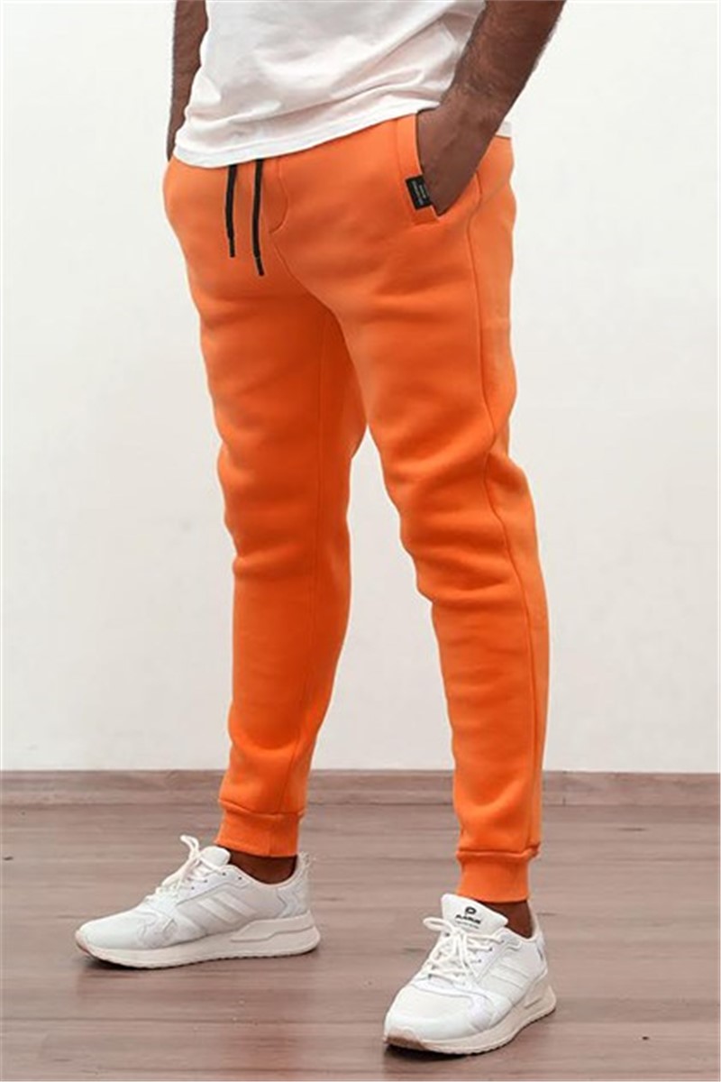 Madmext Men's Jogger - Orange #290965