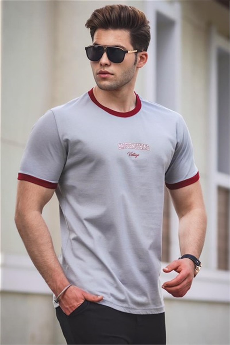 Madmext Men's T-Shirt - Grey #305999