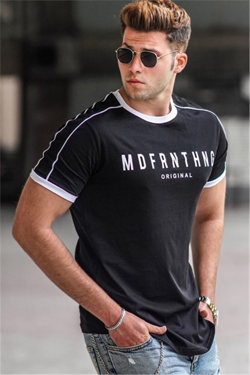 Madmext Men's T-Shirt - Black #306275