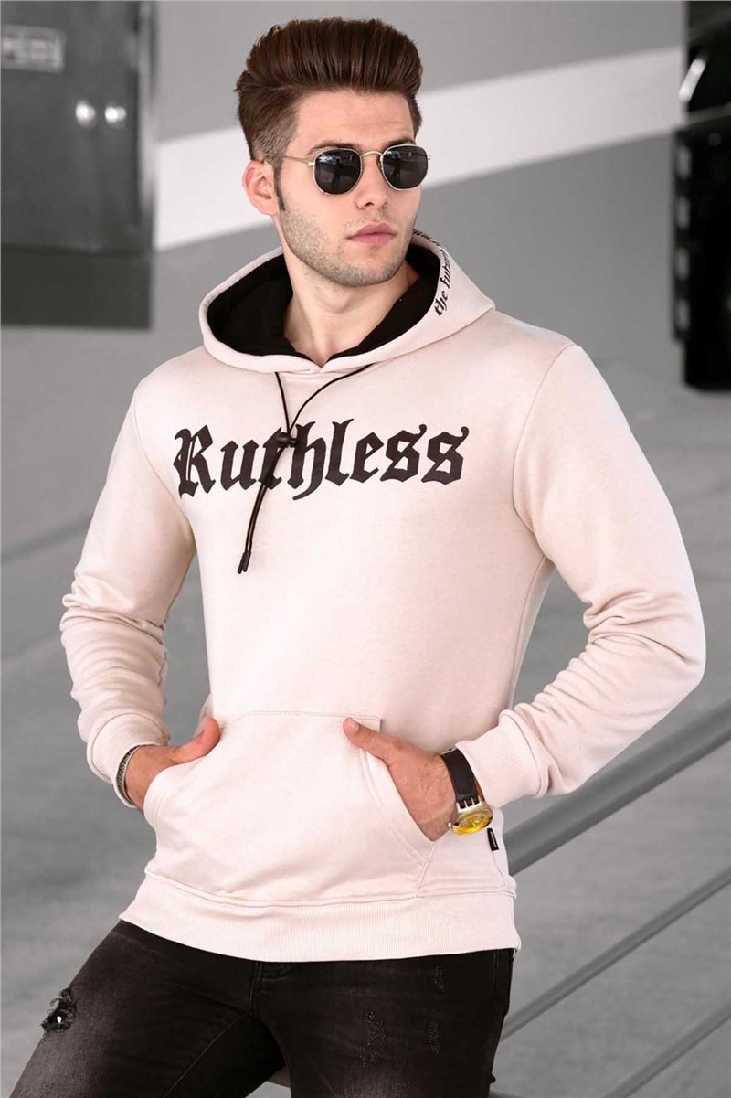 Men's Hoodie - Beige #290080