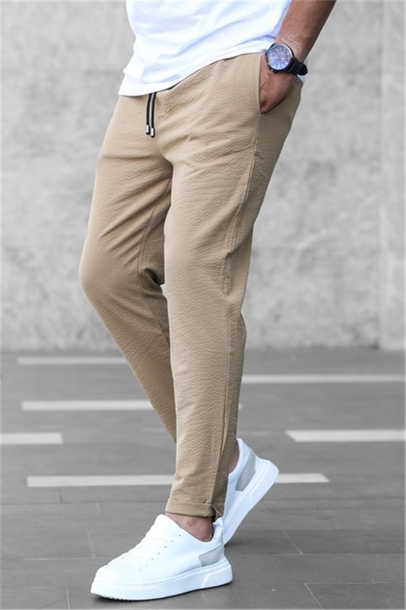 Madmext Men's Trousers - Beige #308831