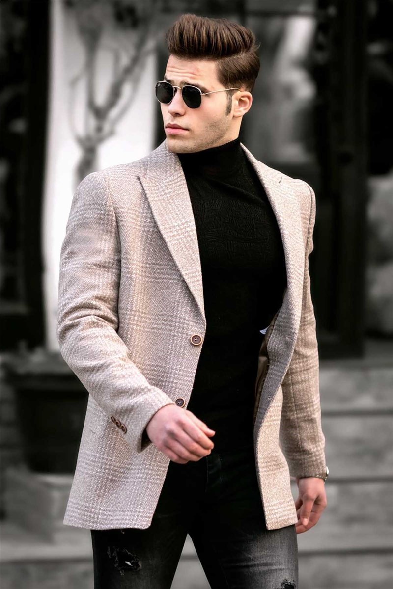 Cappotto uomo 9481 - Beige 290470