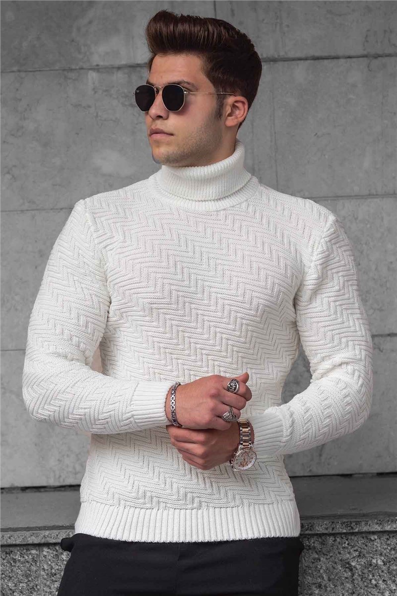 Suéter masculino 217529 - Branco 288522