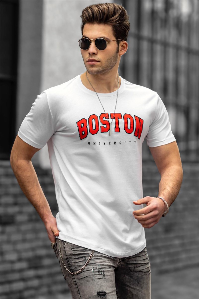 Madmext Men's T-Shirt - White #290610