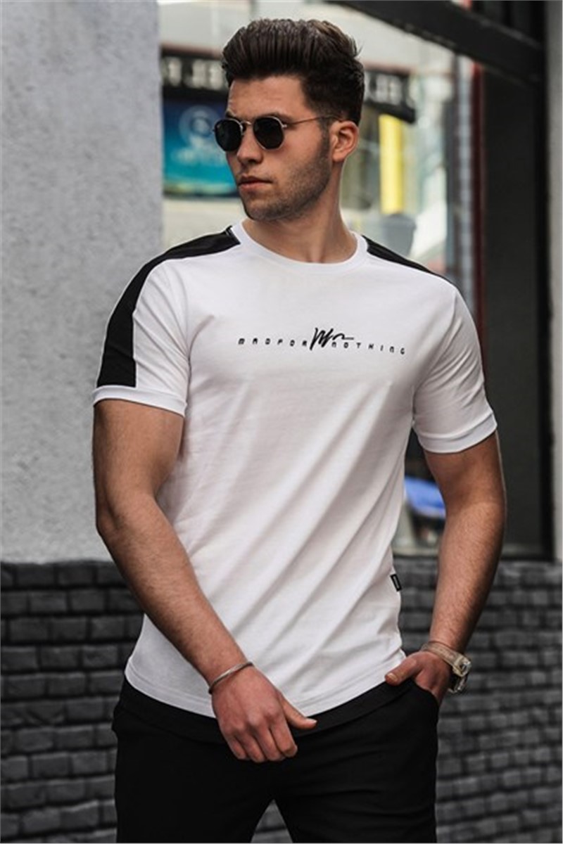 T-shirt da uomo - Bianco 303589