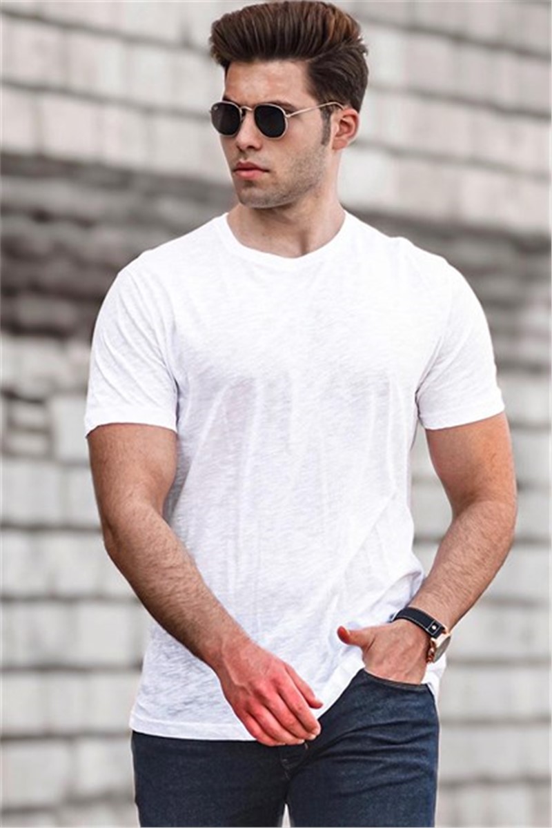 Madmext Men's T-Shirt - White #303978