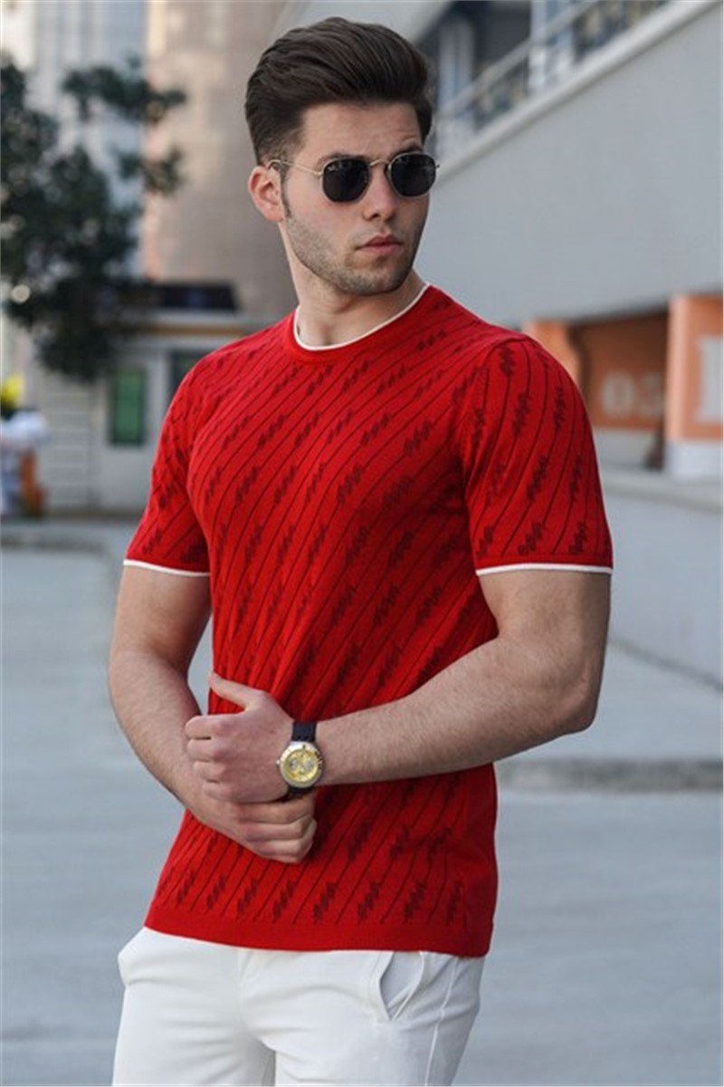 Madmext Men's T-Shirt - Red #303788