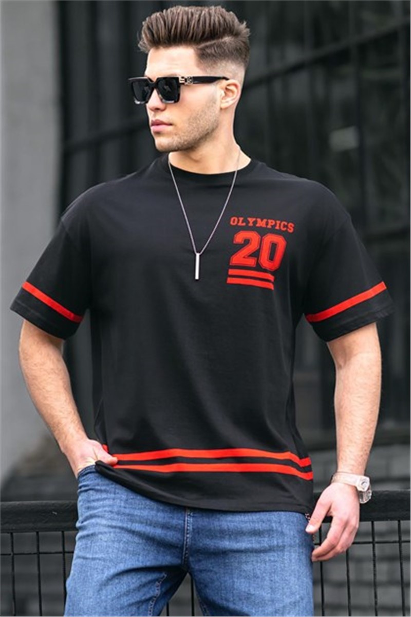 Madmext Men's T-Shirt - Black #292742