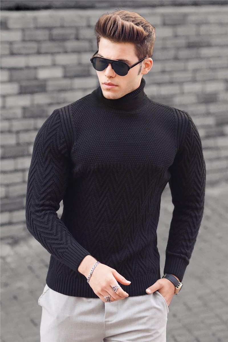 Suéter Masculino 4655 - Preto 288939