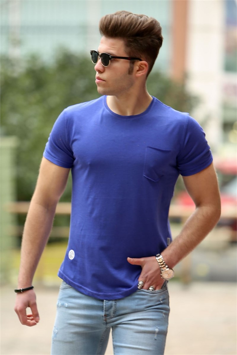 Madmext Men's T-Shirt - Blue #287545