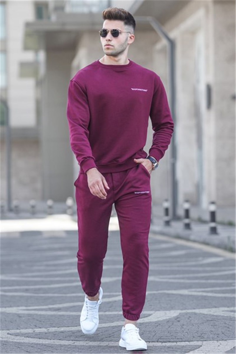 Conjunto masculino - Borgonha #308788