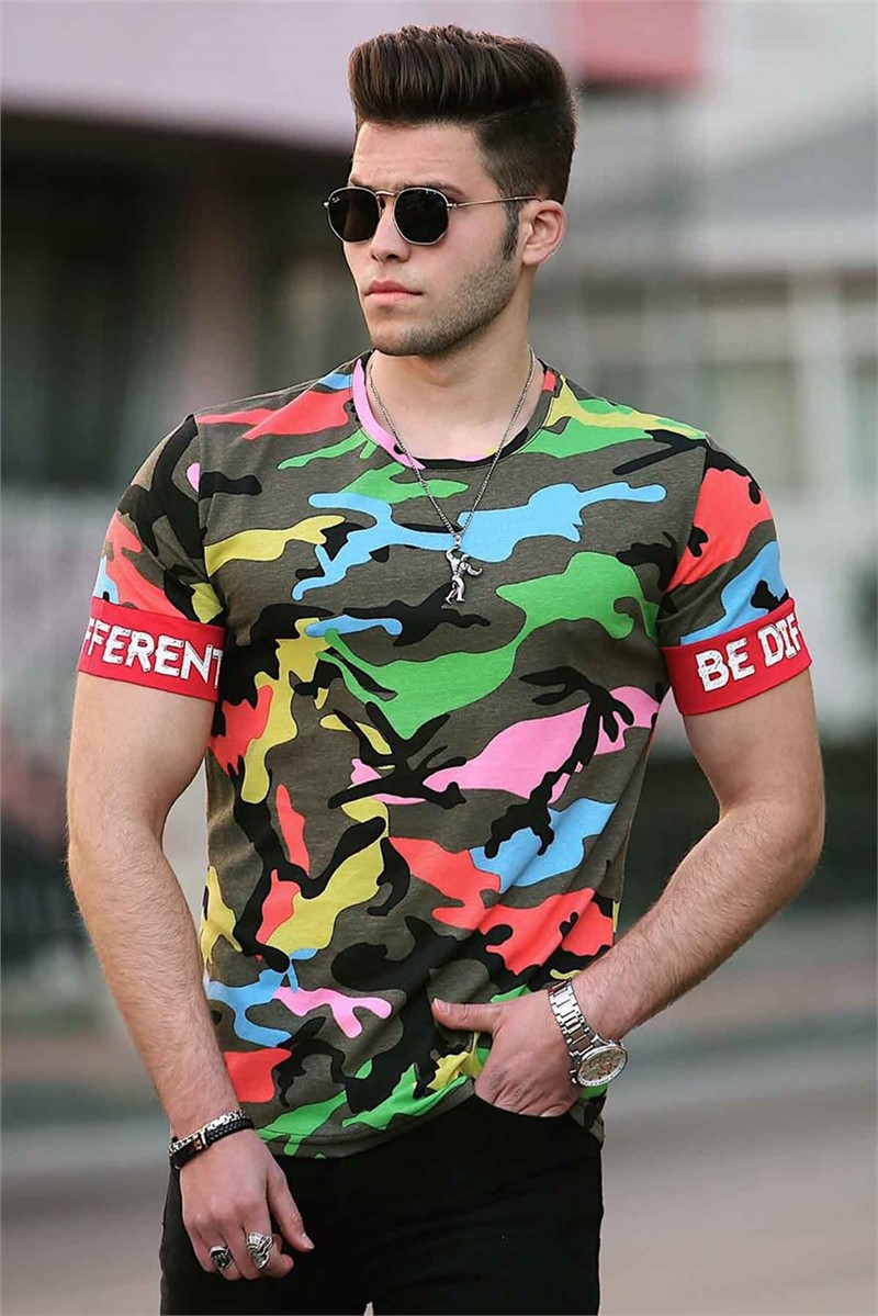 Madmext Men's T-Shirt - Multicolour #285953