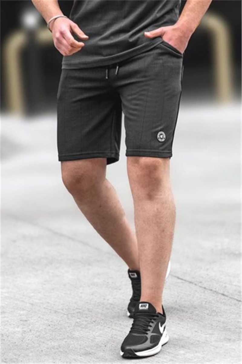 Pantaloncini da uomo - Nero 303102