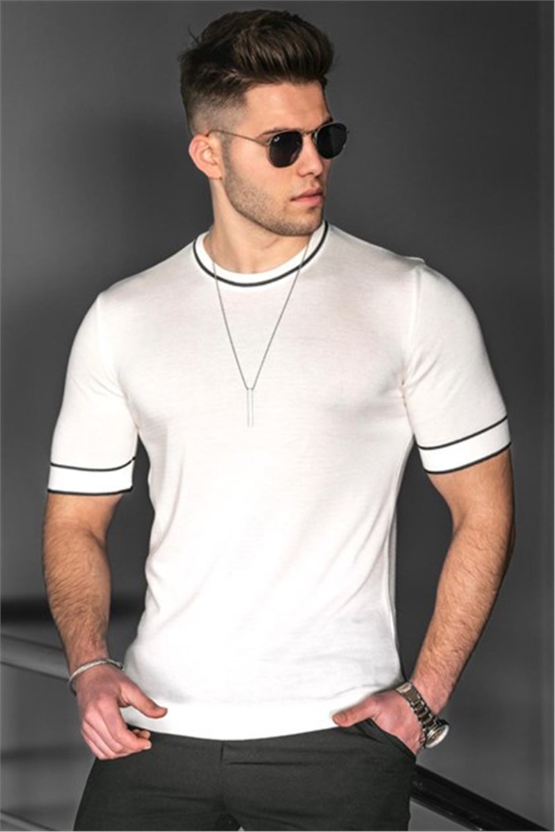 Madmext Men's T-Shirt - White #293247