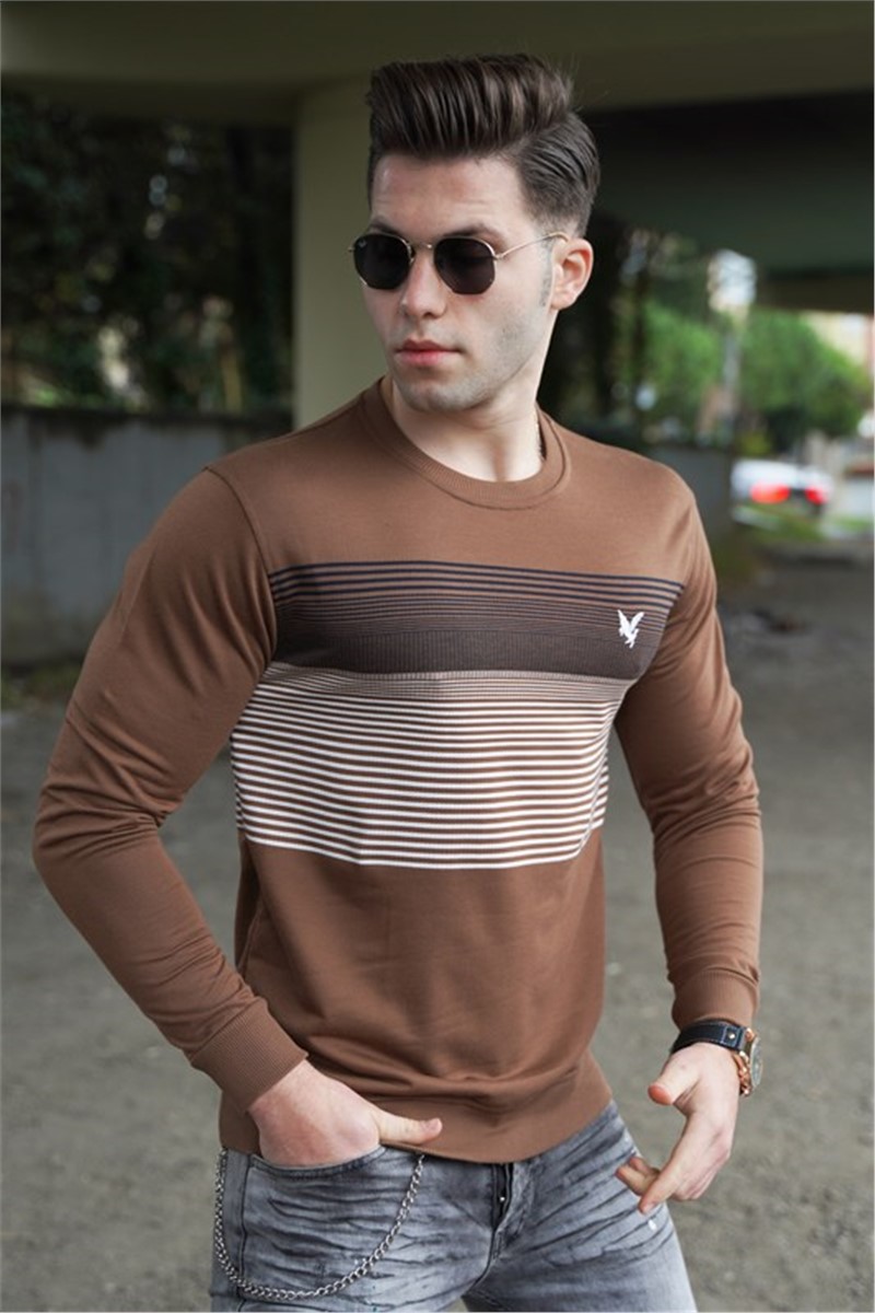 Men's sweater 5661 - Brown #323212