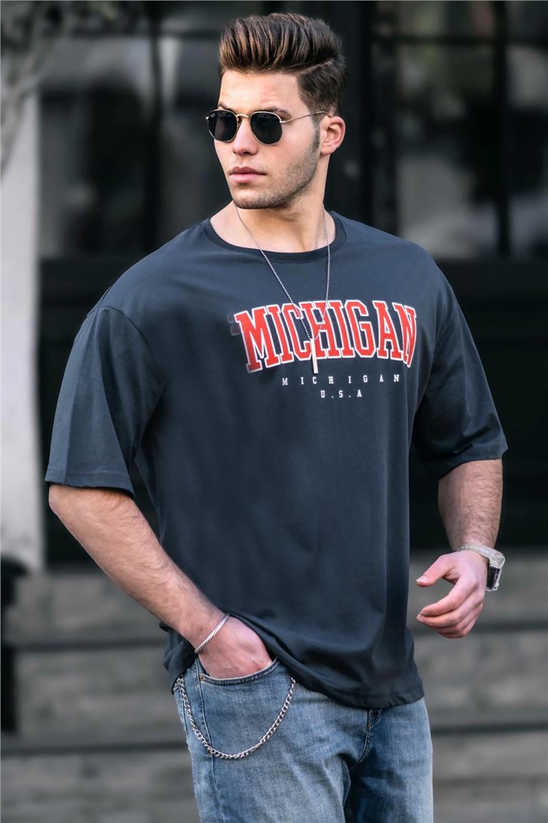 Men's T-shirt 4957 - Gray 290696