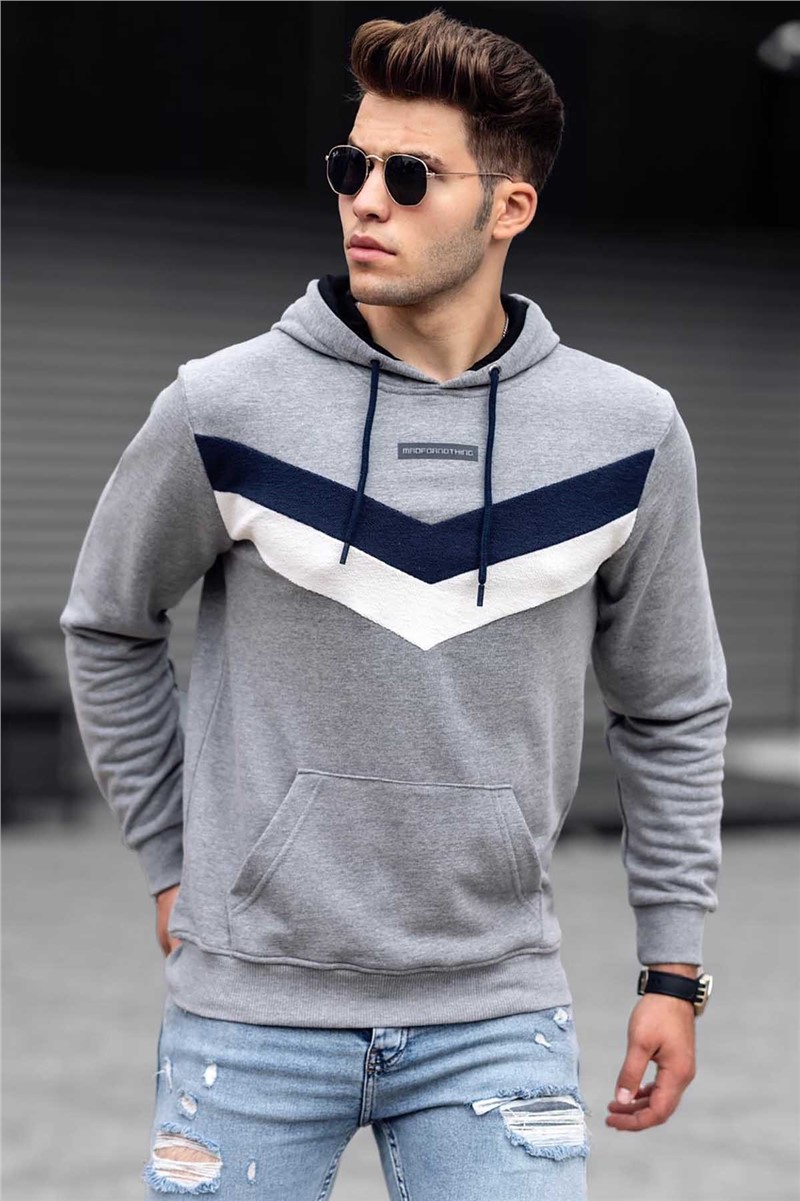 Felpa uomo 4724 - Grigio 289527