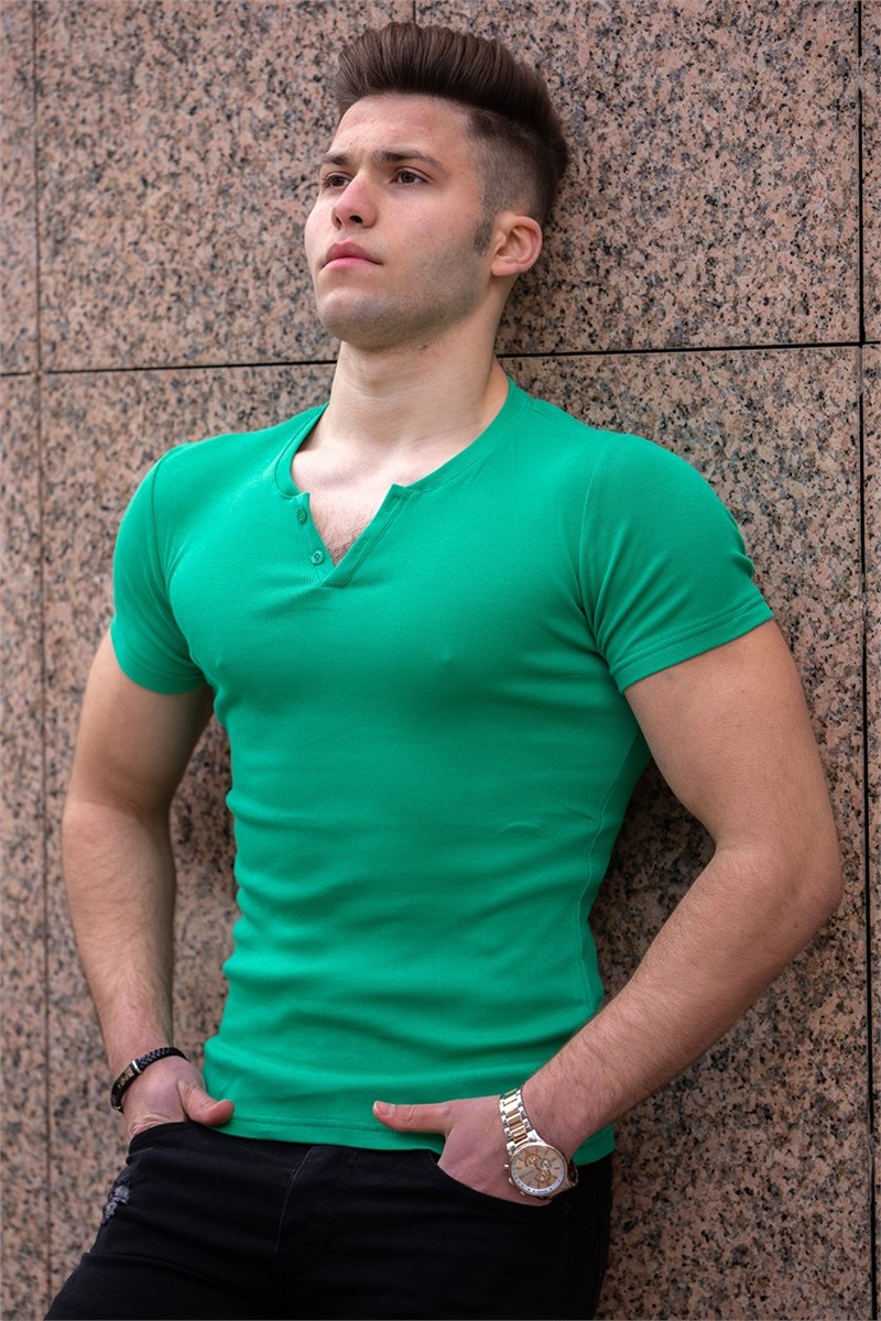 Madmext Men's T-Shirt - Green #286104