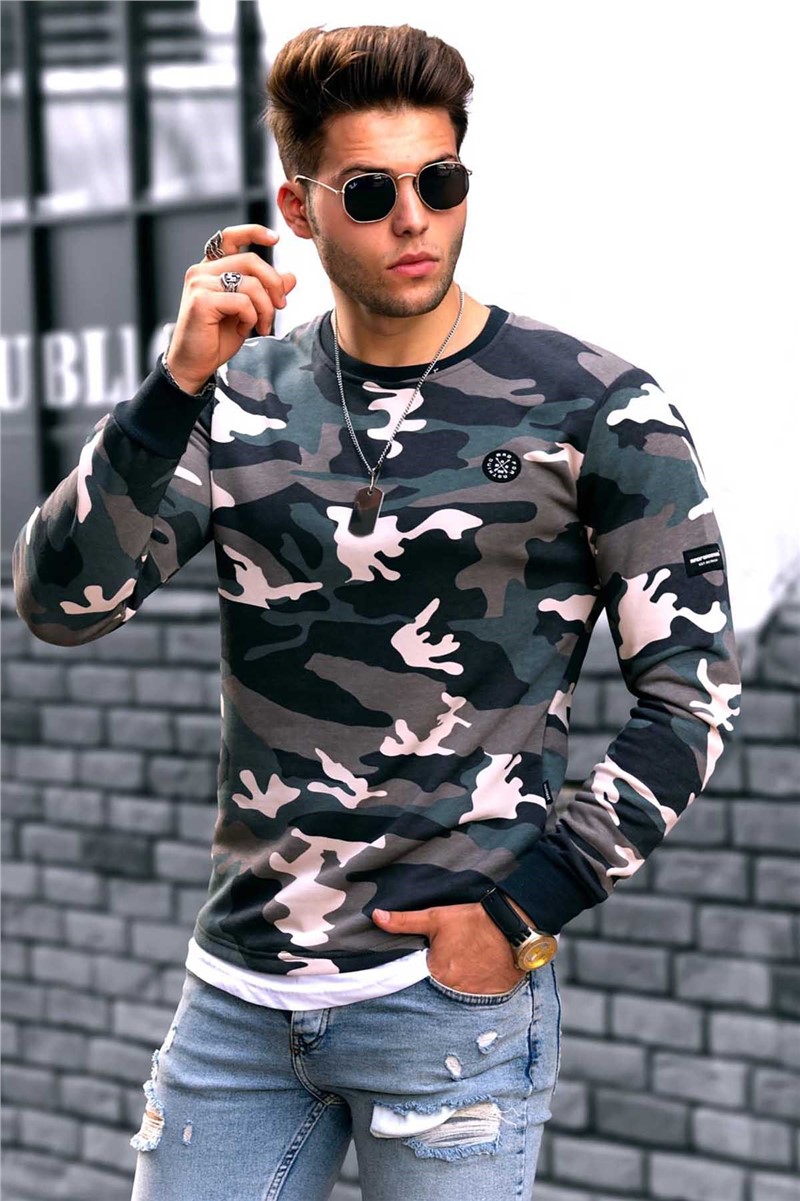 Men's sweatshirt 4766 - Camouflage 289795