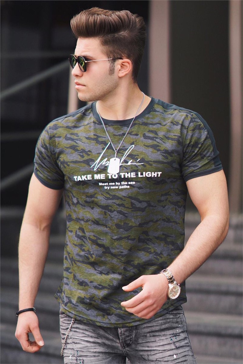 T-shirt uomo 4618 - Verde 288078