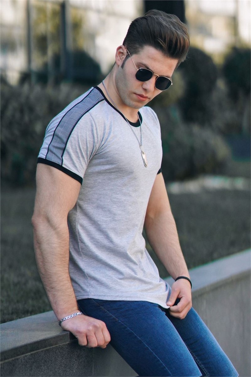 T-shirt uomo 4101 - Grigio 287003