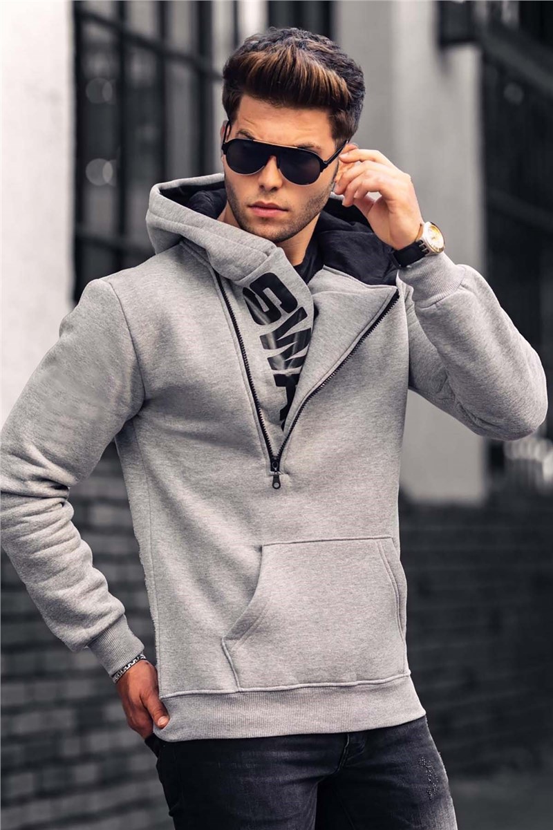 Moletom Masculino 1767 - Cinza 289261