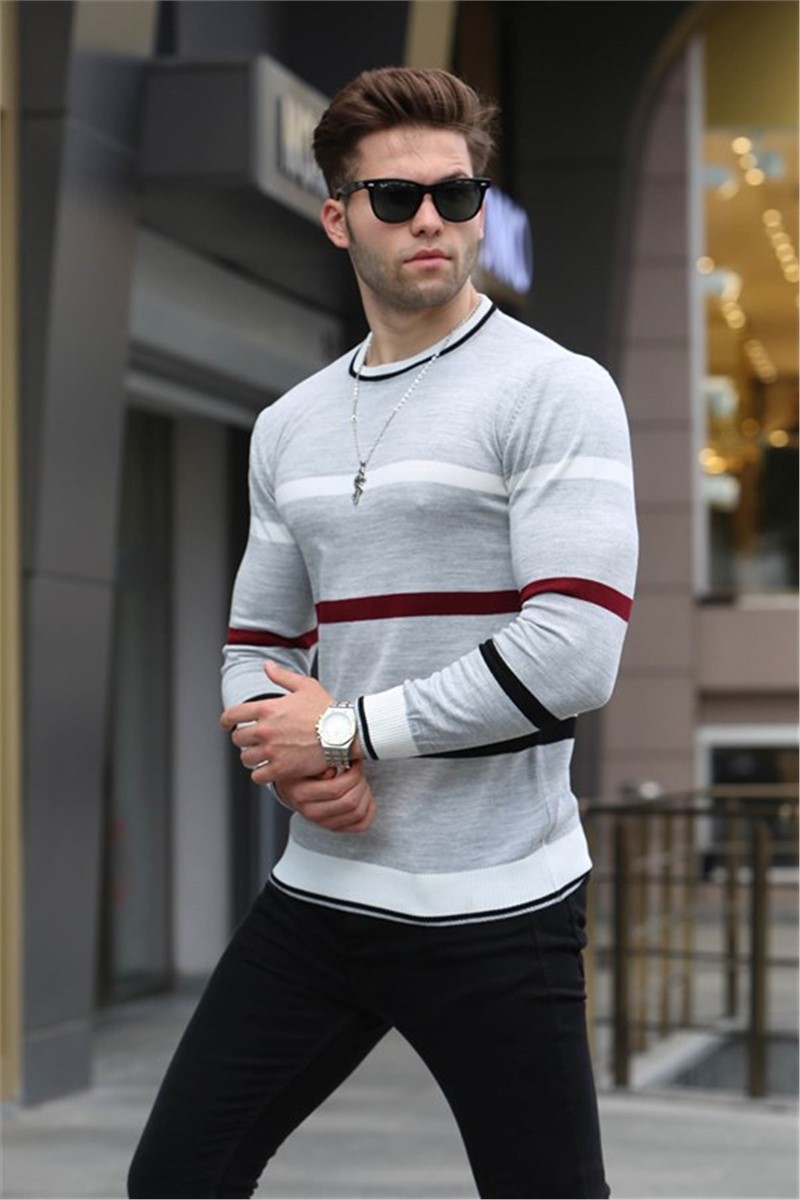 Suéter Masculino 5171 - Cinza Claro #358431
