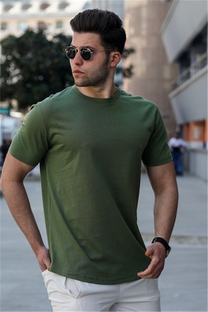 Madmext Men's T-Shirt - Khaki #303787
