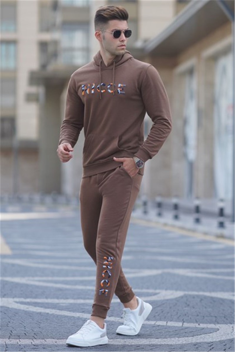 Madmext Men's Tracksuits - Brown #309628